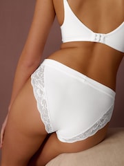 White High Leg Ultimate Comfort Knickers - Image 3 of 6