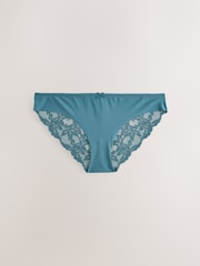 Pastelle - Nahtlose Slips mit Spitzenrückseite im 5er-Pack - Image 8 of 8