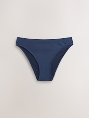 Navy/Lilac/Cream High Leg Seamless Rib Knickers 3 Pack - Image 6 of 10