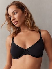 Noir - Soutien-gorge balconnet sans rembourrage - Image 3 de 9