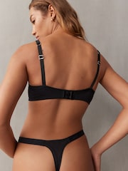 Noir - Soutien-gorge balconnet sans rembourrage - Image 4 de 9