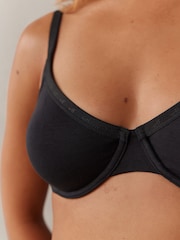 Noir - Soutien-gorge balconnet sans rembourrage - Image 5 de 9