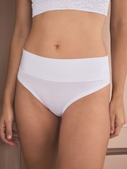 Blanc - Ultimate Comfort Lace Trim Knickers - Image 2 de 6