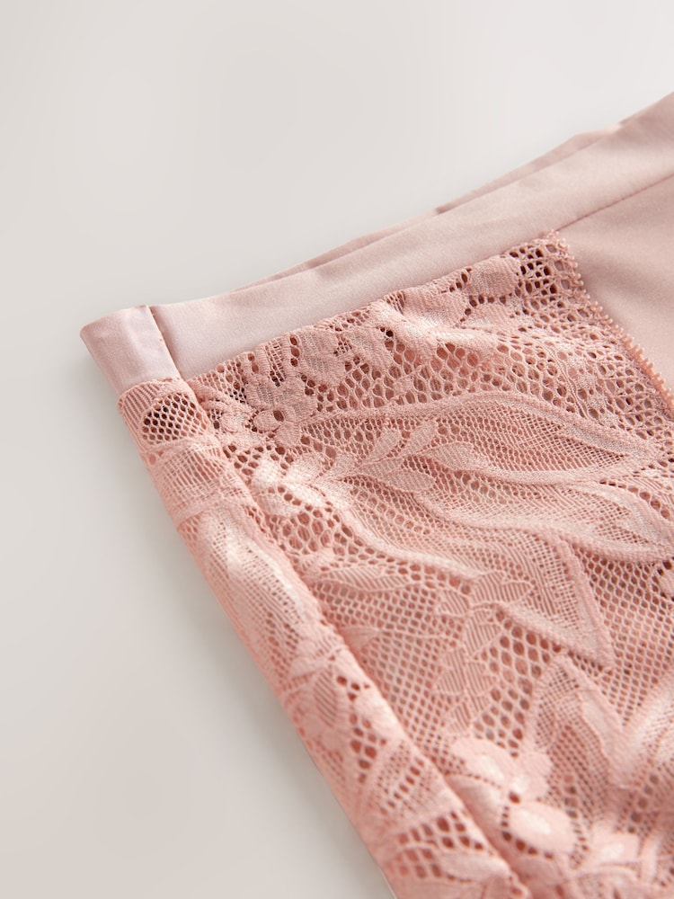 Rose clair - Culotte Dentelle Et Microfibre - Image 10 of 11