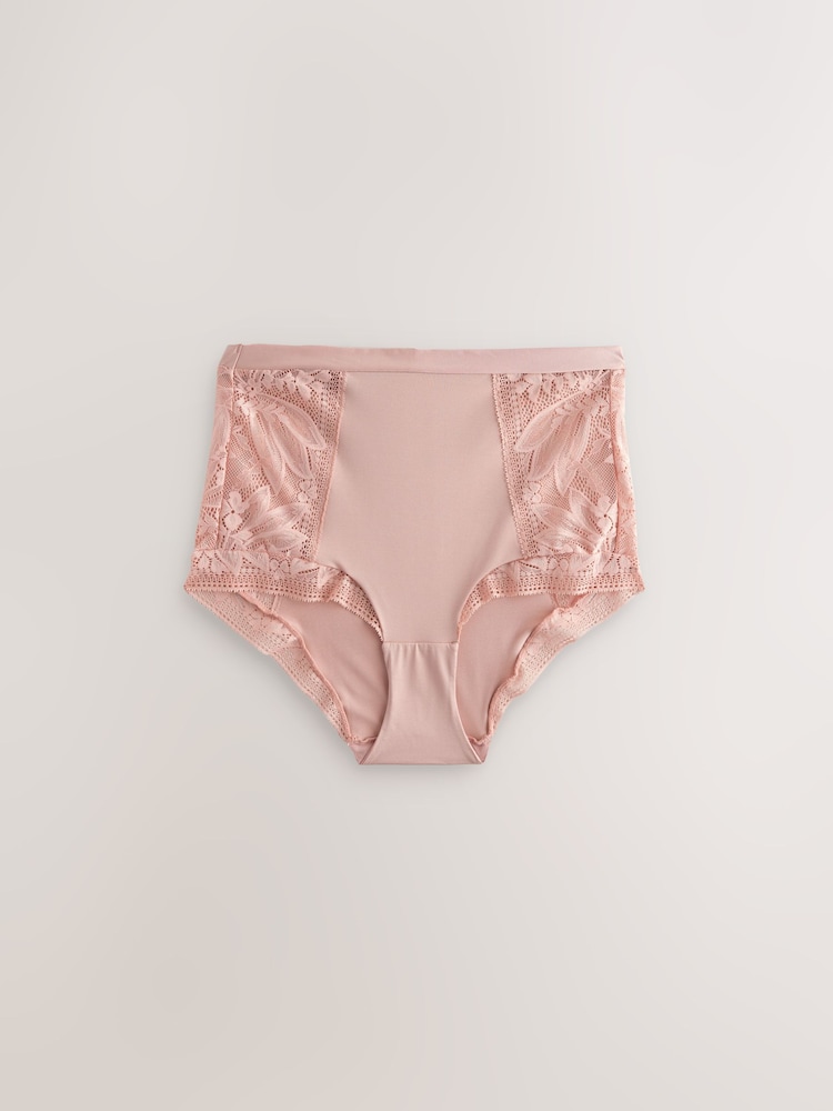 Rose clair - Culotte Dentelle Et Microfibre - Image 9 of 11