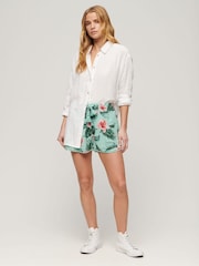 Superdry Green Beach Shorts - Image 3 of 3