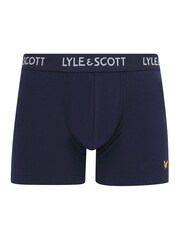 Lyle & Scott Blue Apollo Underwear Trunks 3 Pack - Image 3 of 4