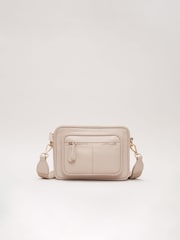 Phase Eight Black Leather Cross-Body Bag - Image 4 of 7