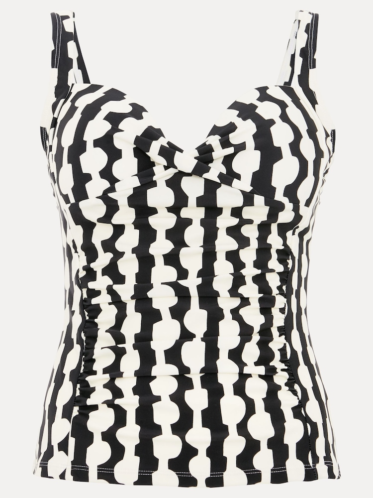 Phase Eight Black Lara Tankini Top - Image 6 of 6