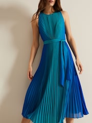 Phase Eight Blue Simara Ombre Dress - Image 6 of 7