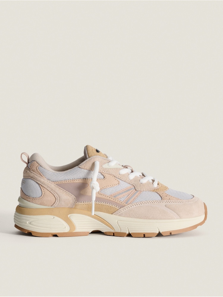 HOFF California Wedged Lace-Up Trainers - Image 1 of 4