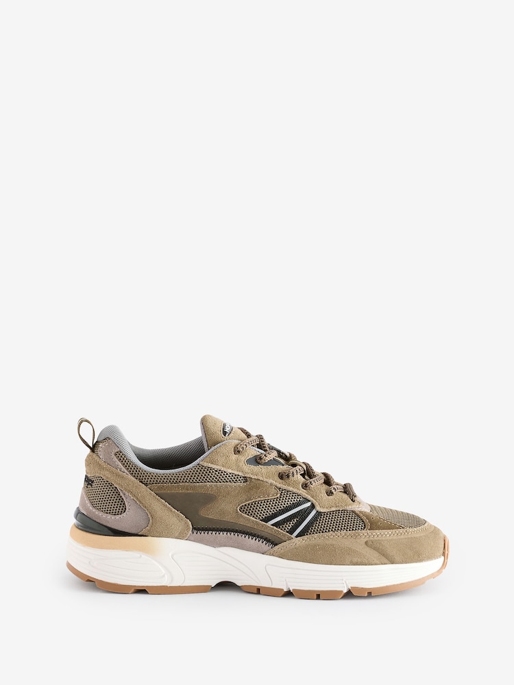 HOFF Wedged Lace Up Trainers - Image 1 of 4