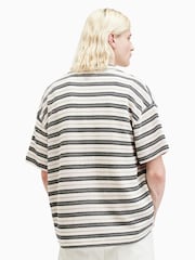 AllSaints White Jackson Shortsleeve Shirt - Image 6 of 7
