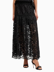 AllSaints Black Rosie Skirt - Image 2 of 6