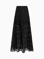 AllSaints Black Rosie Skirt - Image 6 of 6