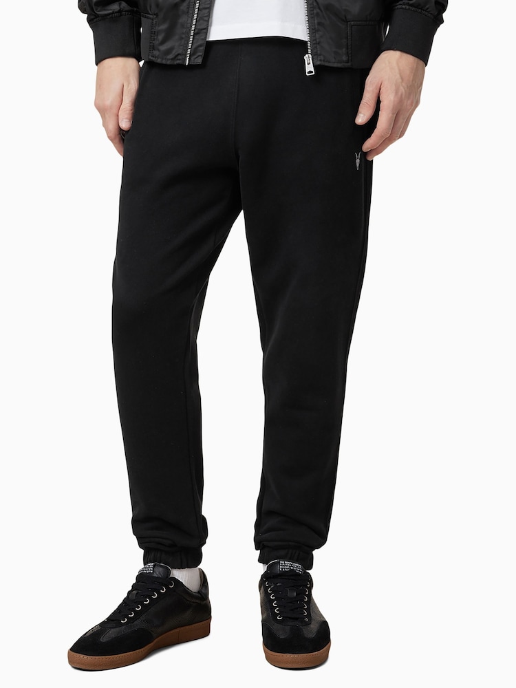 AllSaints Black Raven Sweatpants - Image 3 of 7
