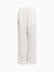 AllSaints White Jade Linen Trousers - Image 6 of 6