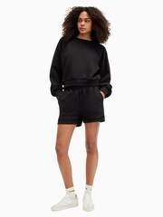 AllSaints Black Ewelina 100% Cottton Sweatshirt - Image 3 of 7