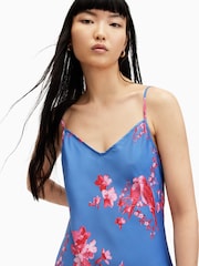 AllSaints Pink Bryony Iona Dress - Image 2 of 5