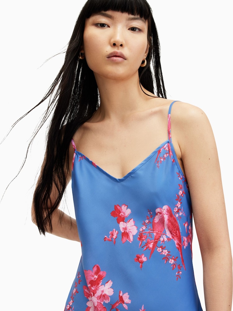 AllSaints Pink Bryony Iona Dress - Image 2 of 5 AllSaints Pink Bryony Iona Dress - Image 2 of 5
