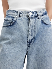 AllSaints Blue Blake Cropped Jeans - Image 4 of 8