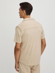 Natural - Paige Terry Cuban Collar Shirt - Imagen 4 de 5