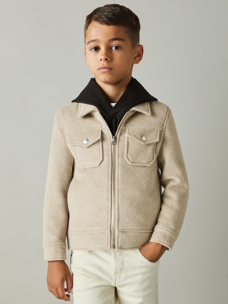 Reiss Oatmeal - Image 1 of 4