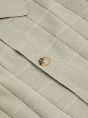 Paige Cotton-Linen Knitted Check Shirt - Image 6 of 6