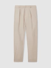 Paige Cotton-Lyocell Straight Leg Trousers - Image 1 of 6