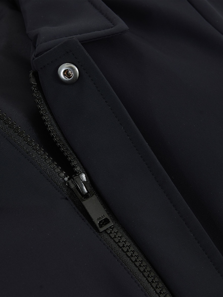 Reiss Blue 13-14 yrs Zip Through Harrington Jacket - Image 4 of 4