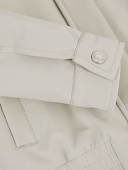 Reiss Natural 13-14 yrs Zip Through Harrington Jacket - Image 4 of 4