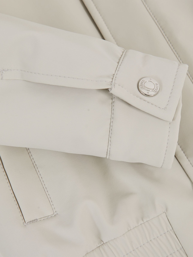 Reiss Natural 13-14 yrs Zip Through Harrington Jacket - Image 4 of 4