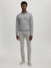 Paige Slim Fit Grumman Stretch Jeans - Image 1 of 6