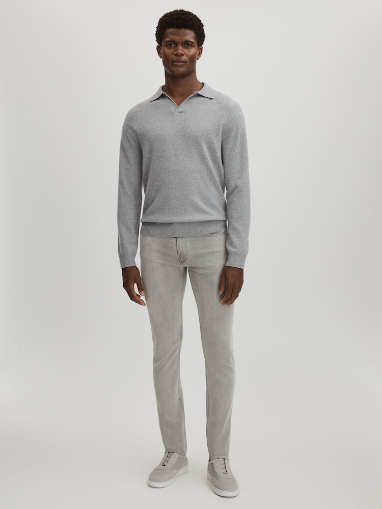 Paige Slim Fit Grumman Stretch Jeans - Image 1 of 6