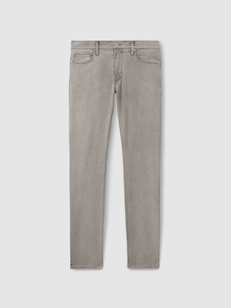 Paige Slim Fit Grumman Stretch Jeans - Image 2 of 6