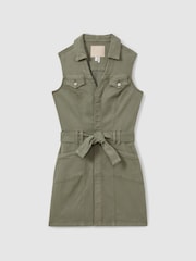Paige Denim Mini Dress - Image 2 of 5