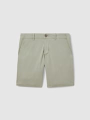 Paige Cotton Blend Chino Shorts - Image 2 of 6