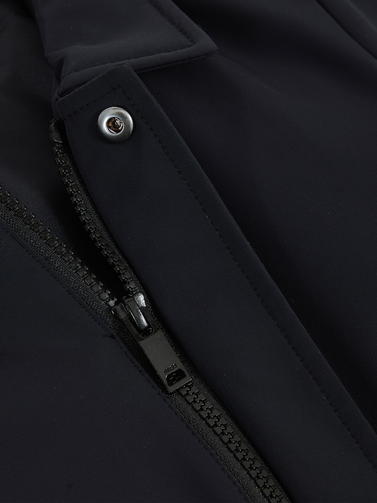 Синий - Куртка Харрингтон на молнии Reiss Cologne - Изображение 4 4