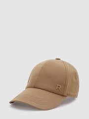 Reiss Cream Nikki Elasticated Back Baseball Cap - Image 1 of 4