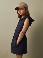 Reiss Cream Nikki Elasticated Back Baseball Cap - Image 2 of 4