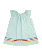 Frugi Green Birds Reversible Dress - Image 3 of 6