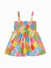 Frugi Blue 2 In 1 Floral Skirt To Top - Image 2 of 5
