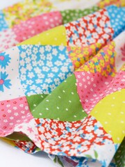 Frugi Blue 2 In 1 Floral Skirt To Top - Image 4 of 5