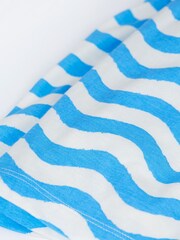 Frugi Girls Shortsleeve Coral Reef White Pyjamas - Image 3 of 3