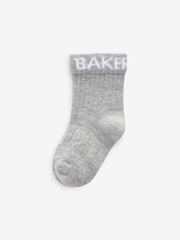 متعدد الألوان - حزمة من 5 جوارب للبيبي من Baker by Ted Baker - صورة 2 من 8
