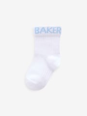متعدد الألوان - حزمة من 5 جوارب للبيبي من Baker by Ted Baker - صورة 4 من 8