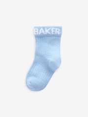 متعدد الألوان - حزمة من 5 جوارب للبيبي من Baker by Ted Baker - صورة 6 من 8