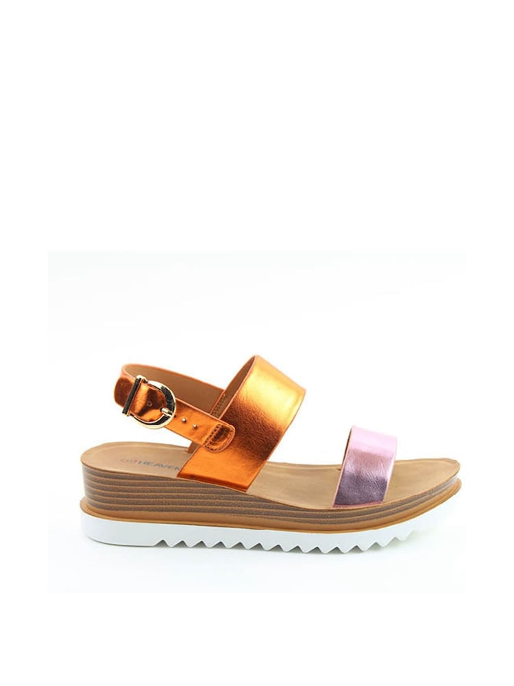 Heavenly Feet Pecan Sandals - Image 1 of 4 Heavenly Feet Pecan Sandals - Image 1 of 4