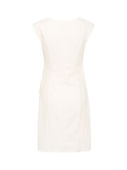 Kaffe India Sleeveless V-Neck Cocktail White Dress - Image 5 of 5
