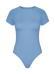 Sloggi Ever Infused Relax Kurzarm-Body in Blau - Bild 4 von 5